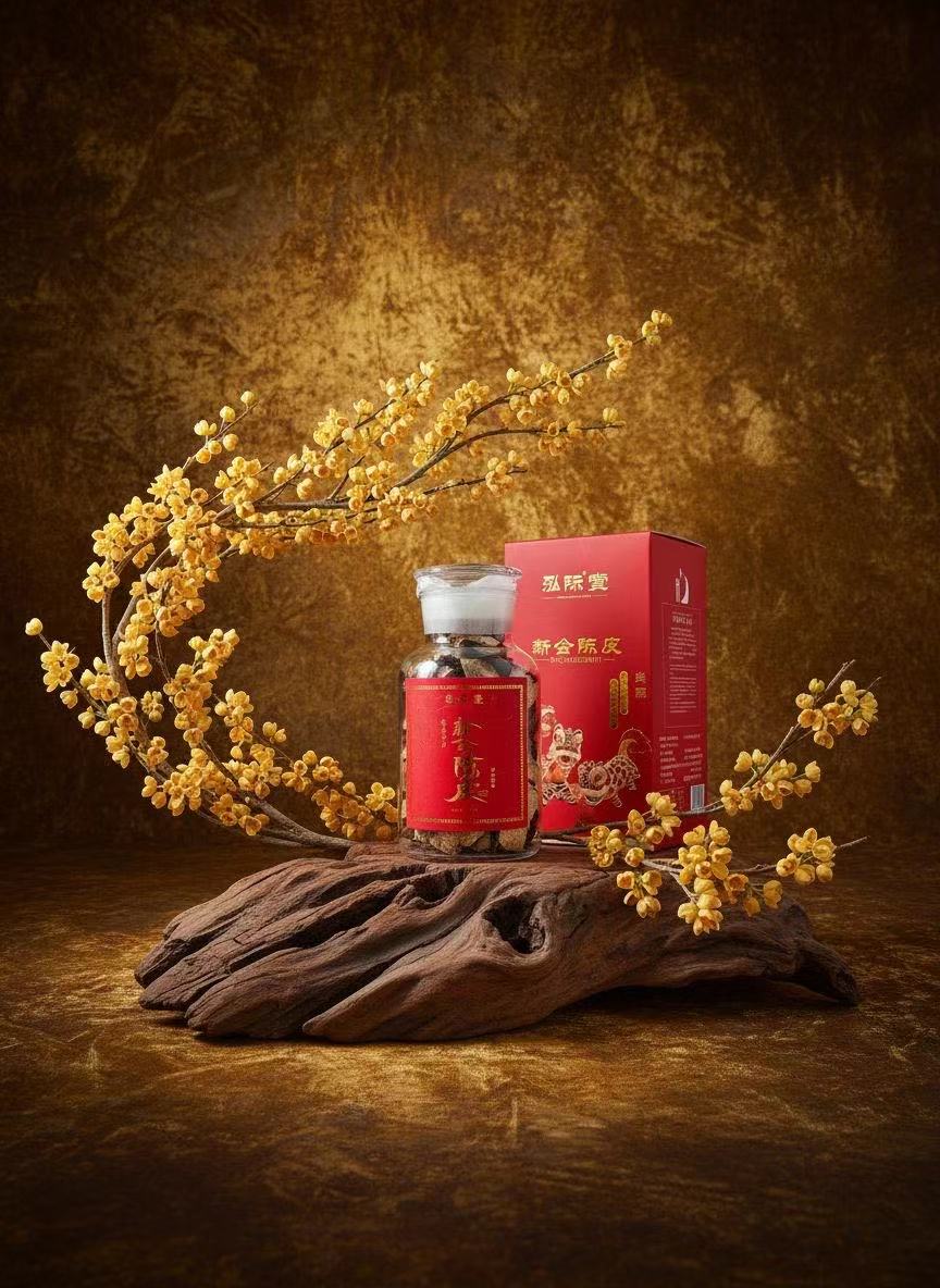 刚到新款 1000箱  新款20年新会净重250克陈皮一罐一箱4盒  爆款！广州销量最大 产品图